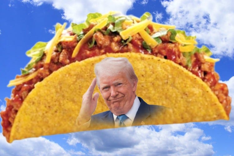 Don't Tell Trump About "TACO", "POTATO", "CASPER CORP" or "CART O’ PENIS BACON, MEL"