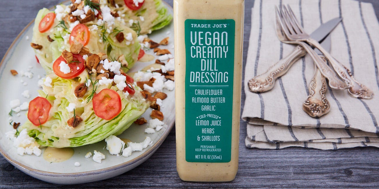 Trader Joe's Tuesday Treats: Vegan Creamy Dill Dressing