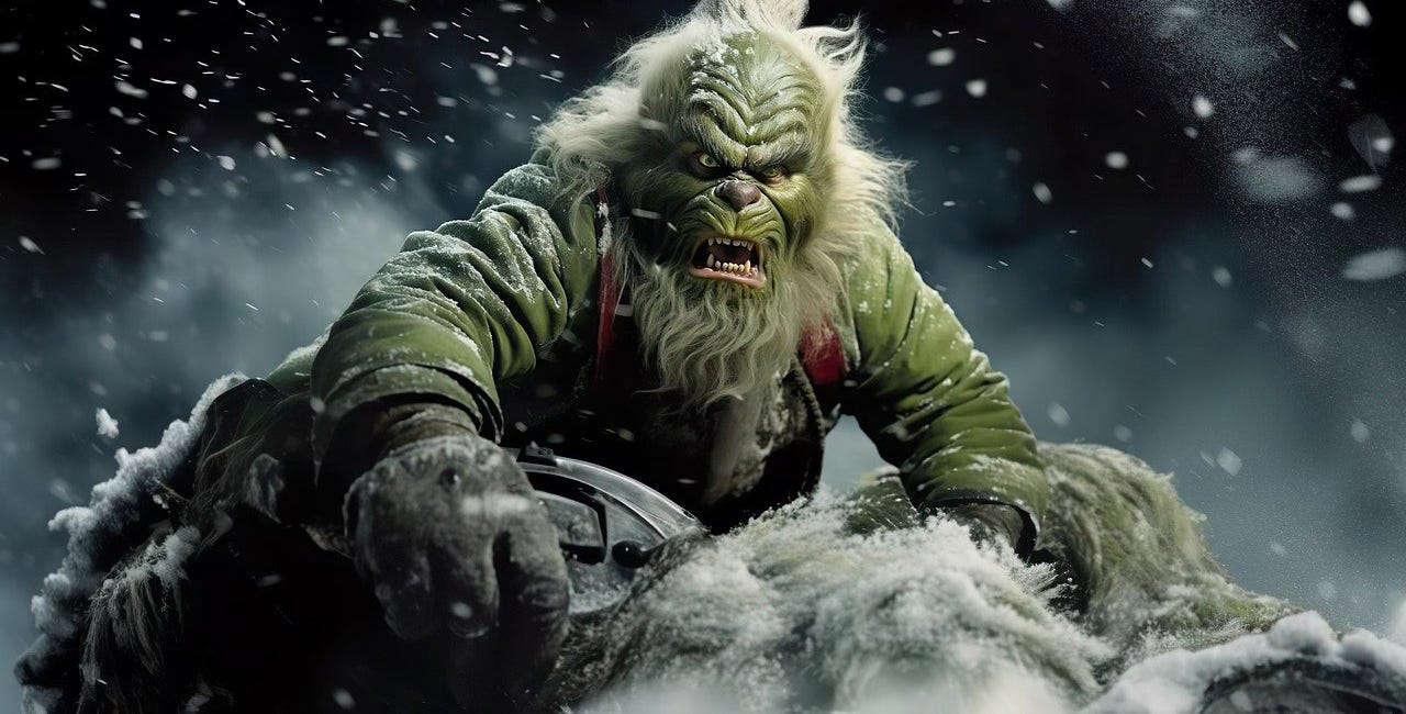 Saturday Report 12/28/24 - Americans are sick of the Grinches stealing healthcare...