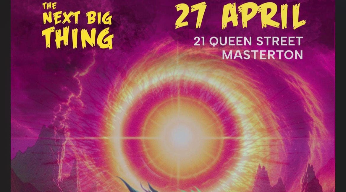Dirty Spoons at The Next Big Thing, Saturday, April 27, Masterton