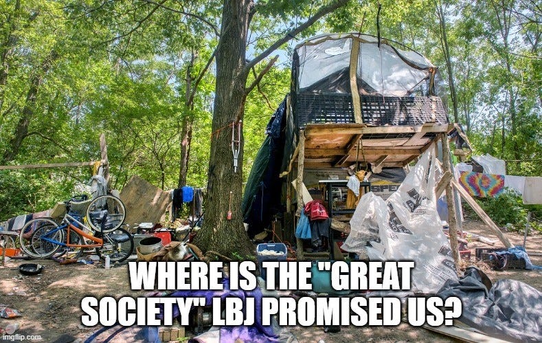 Where Is The "Great Society" LBJ Promised Us?
