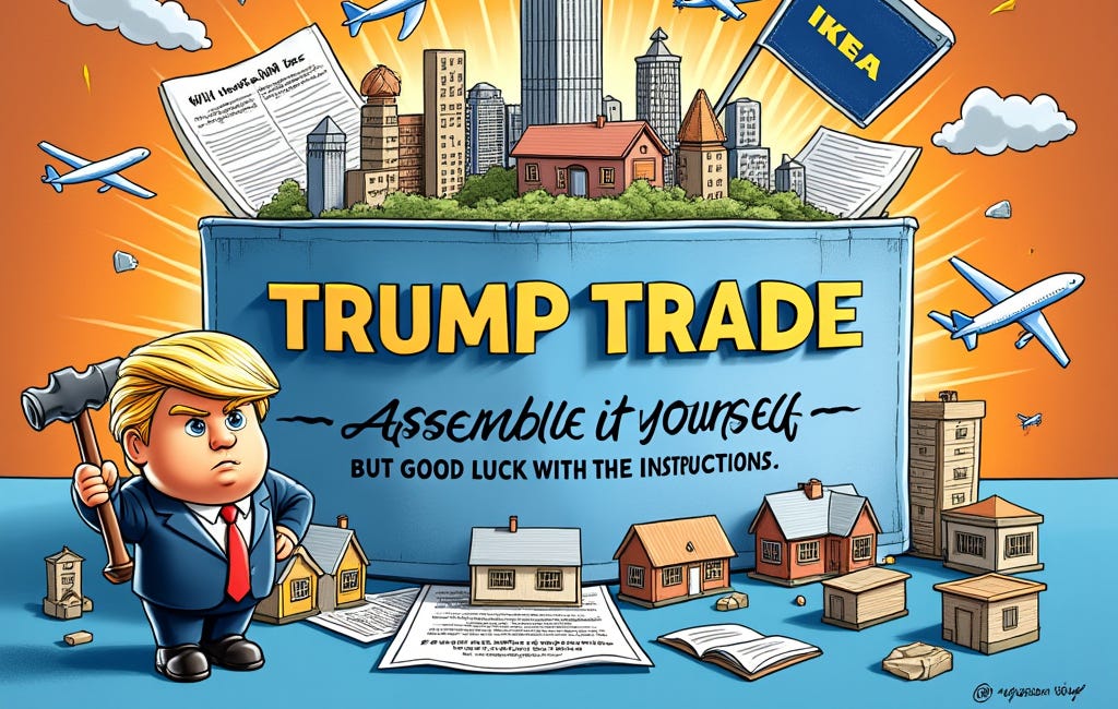 3 ETF contre-intuitifs pour 2025: le Trump Trade ou le rallye de Noël en kit IKEA