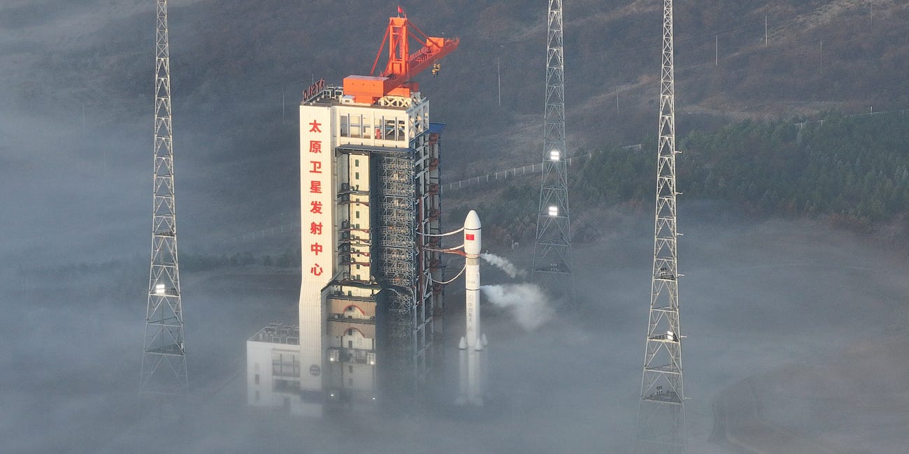 Test Satellites Emerge From the Mist [Long March 6A Y11]