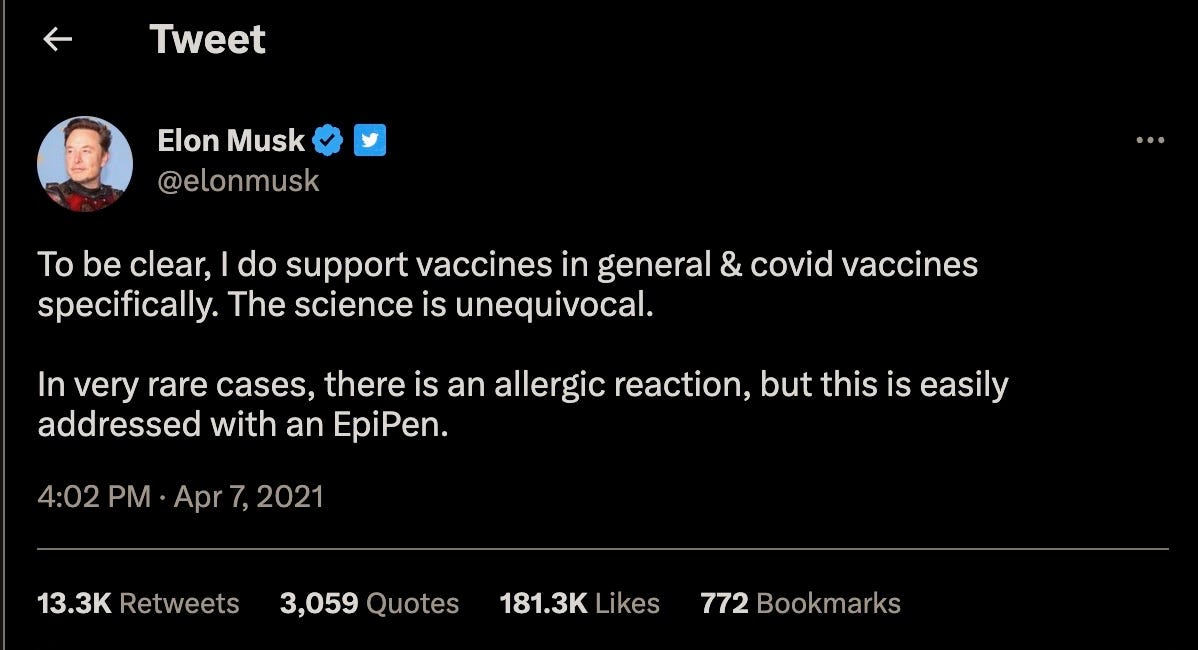 Was Elon PSYOP-MUSK Involved in PSYOP-19 & the DEATHVAX™? 