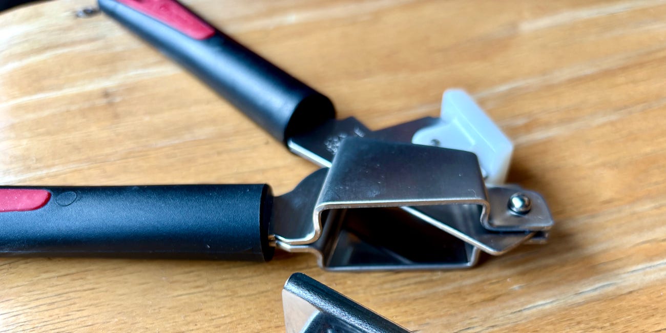I bought a garlic press, and I'm not apologizing. Yet.