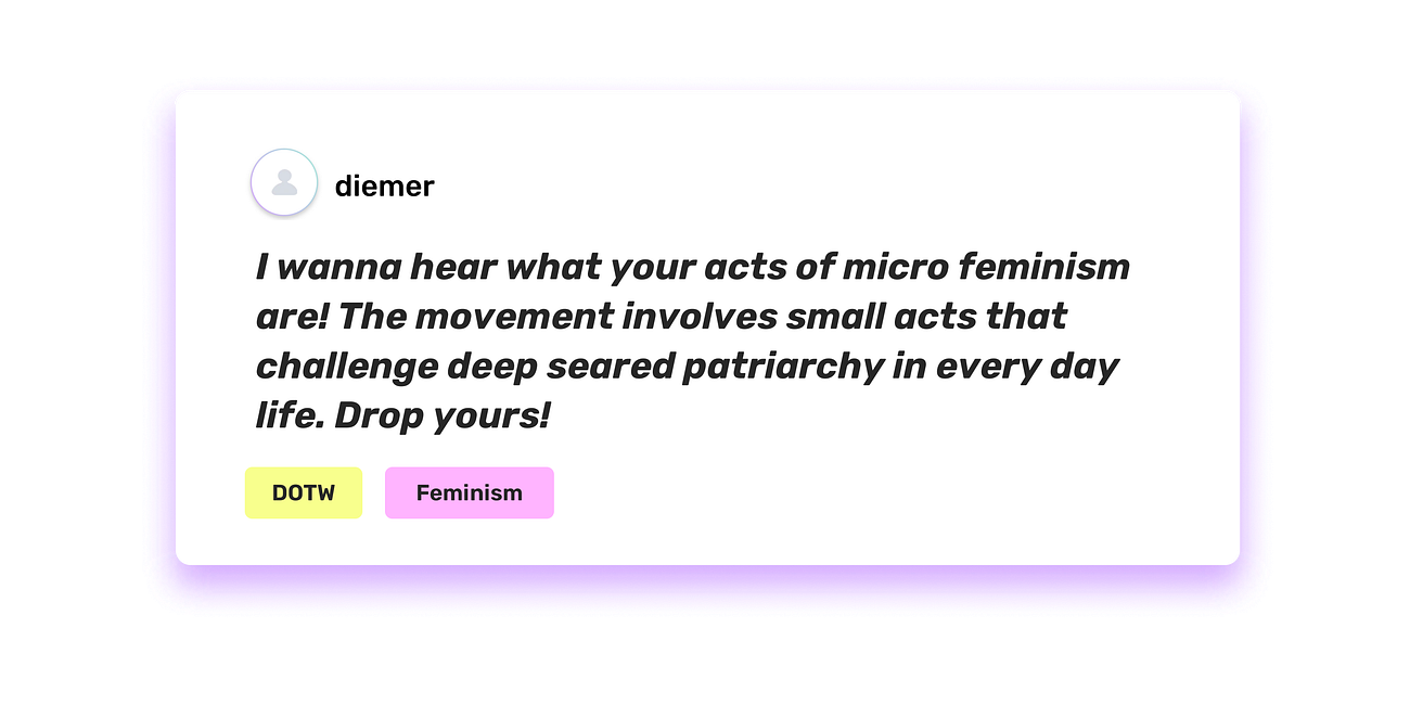 Bed Rotting and Microfeminism