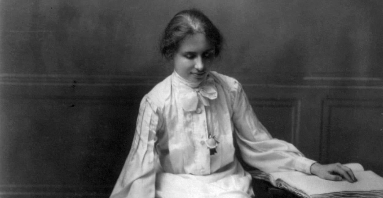 Helen Keller’s Five Keys to Being Happy