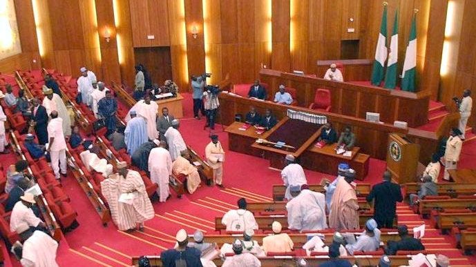 FIRST UPDATE ON NIGER CRISIS: NIGERIAN FEDERAL SENATE REJECTS MILITARY INTERVENTION