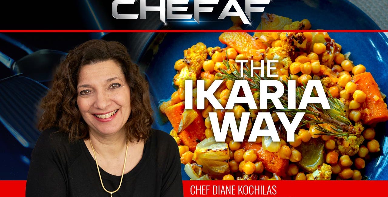 Exploring Longevity through Cuisine: Diane Kochilas Shares "The Ikaria Way"