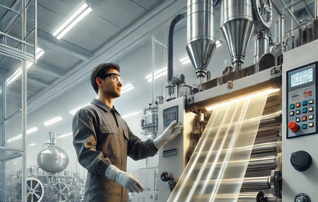 Biodegradable Guar Gum Films via Scalable Extrusion Process