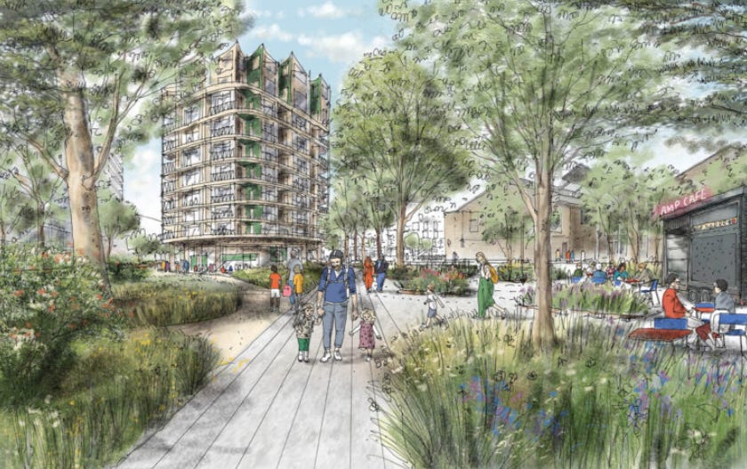 Where's the money coming from to transform Northampton Greyfriars?