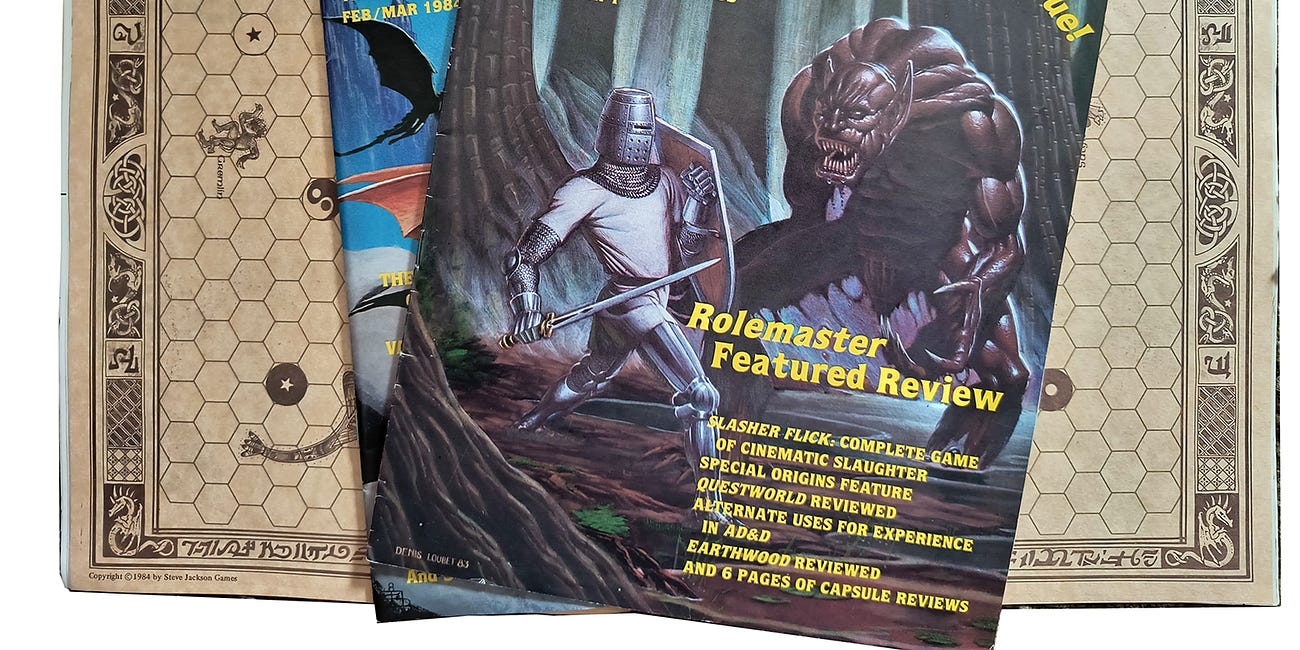Fantasy Gamer Magazine: Time Capsule of Early 80s Fun