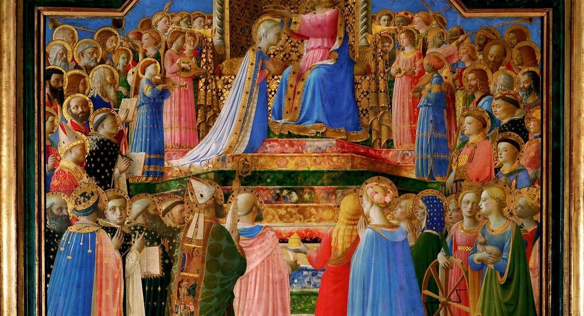 The High King’s Palace in Fra Angelico’s Coronation of the Virgin 