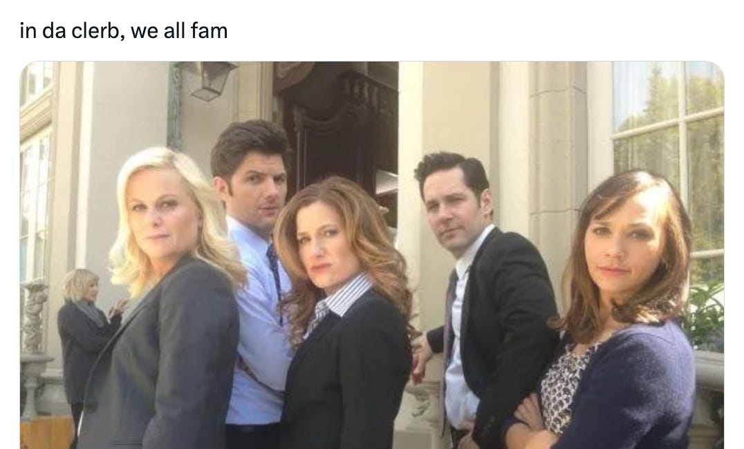 Meme Monday: in da clerb, we all fam
