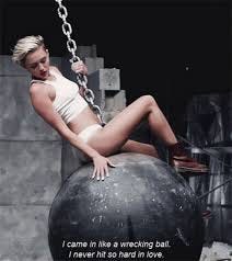 I Came In Like A Wrecking Ball