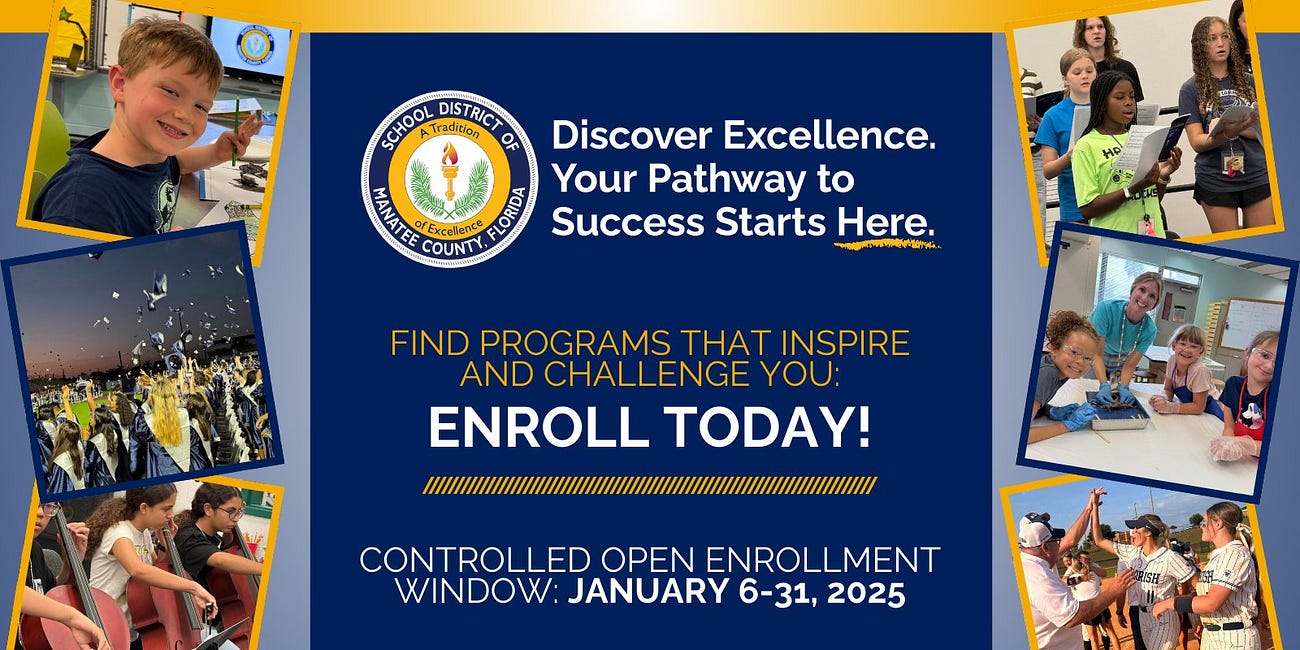 Manatee County Schools Open Enrollment Offers Tailored Opportunities for Every Student