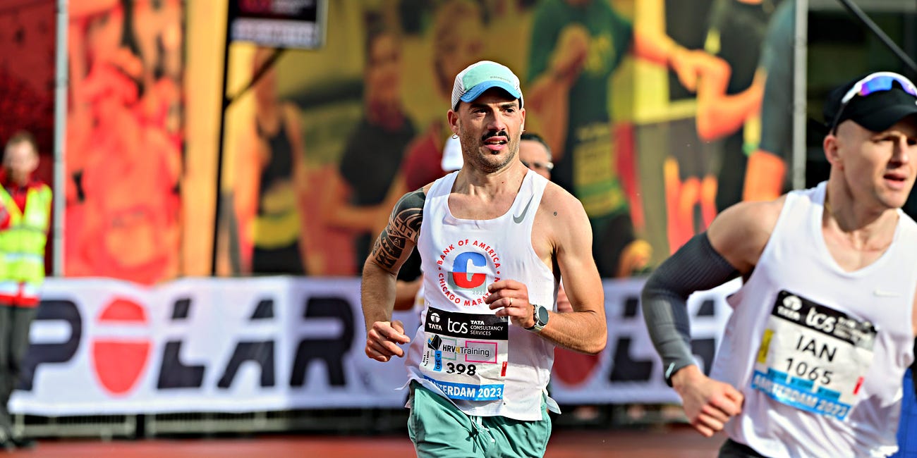 Amsterdam marathon: training and race report