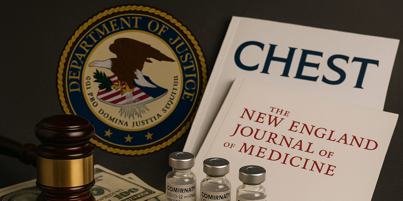 BREAKING: Department of Justice Launches Inquiry Into Top Medical Journals Over Pandemic Bias, Fraud, and Corruption