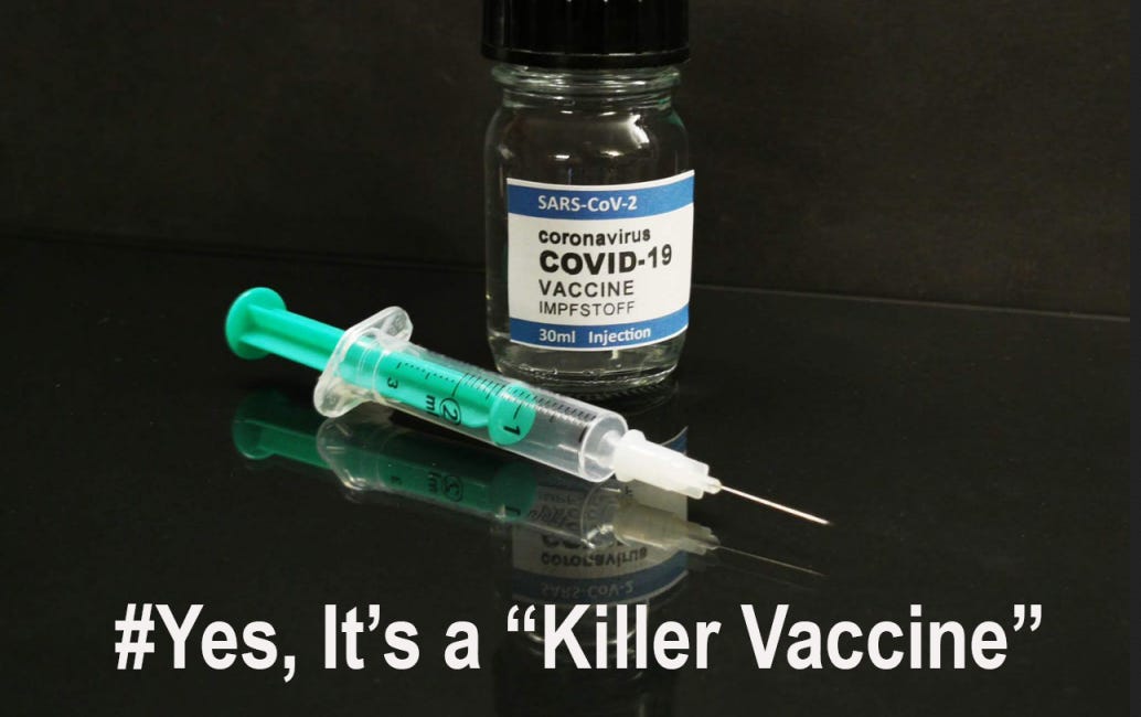 The Covid “Killer Vaccine”. People Are Dying All Over the World. It’s A Criminal Undertaking