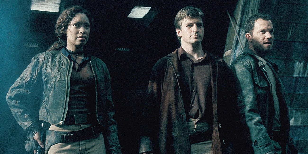 Firefly, created by Joss Whedon