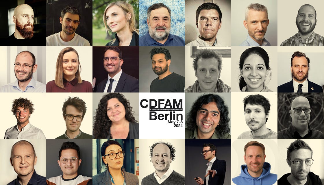 Announcing Speakers at the CDFAM Computational Design Symposium in Berlin