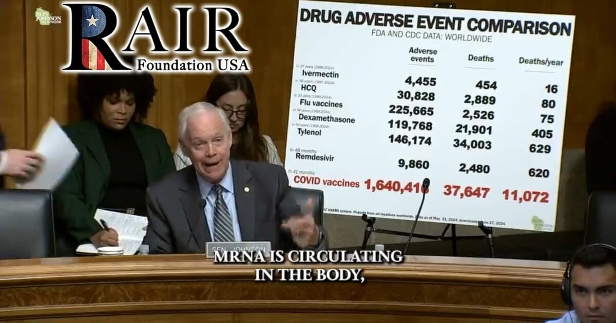 Stunning Admission: Former CDC Head Dr. Robert Redfield Calls Covid mRNA Vaccines Toxic in Senate Testimony 