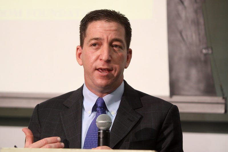 Glenn Greenwald Is Getting Off On The Humiliation Of His Sexual Exposure