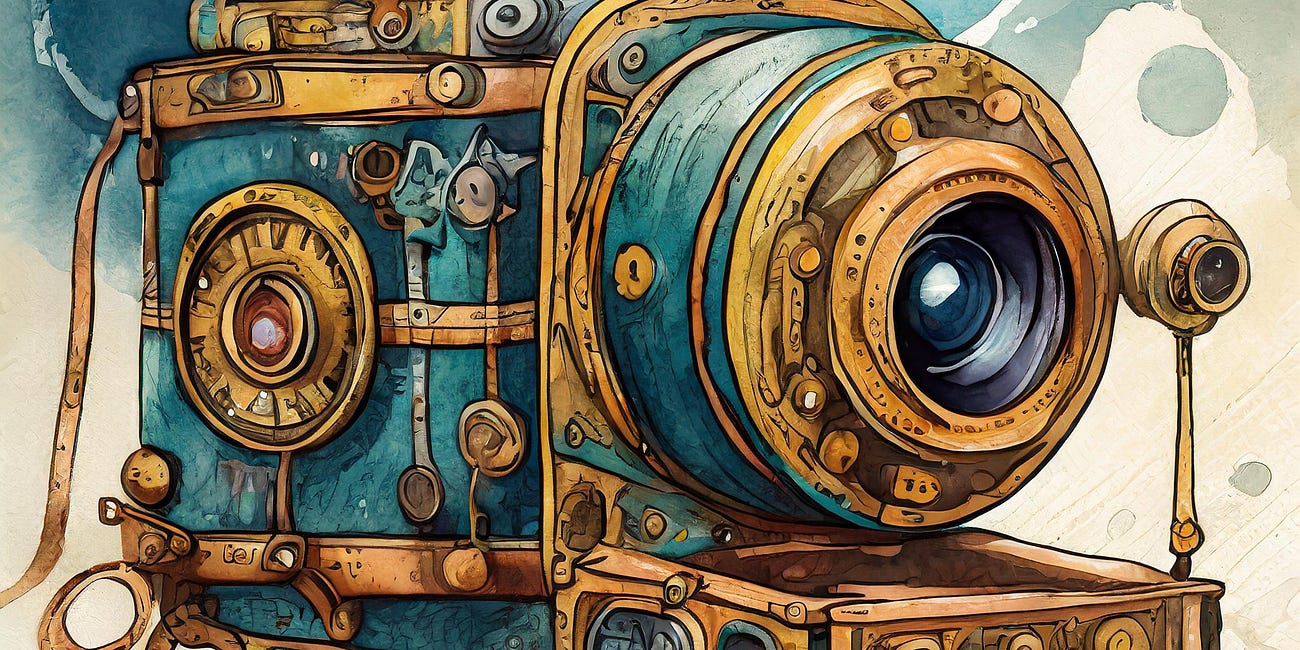 Building a Steampunk Speed Graphic Camera With Adobe Firefly