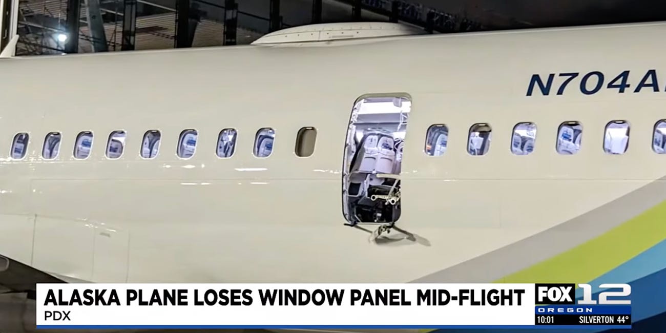 Boeing 737 MAX Panel Rips Off Mid Flight, Makes Emergency Landing