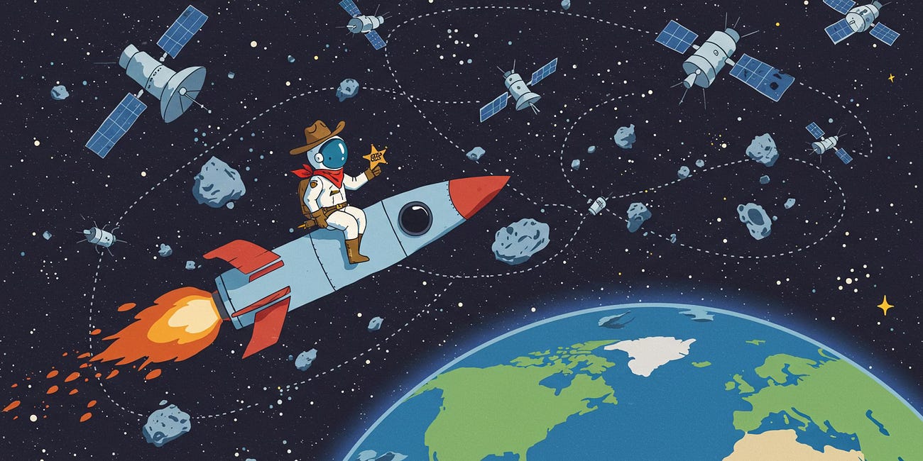 The space boom has begun – but who’s in charge? 🛰️