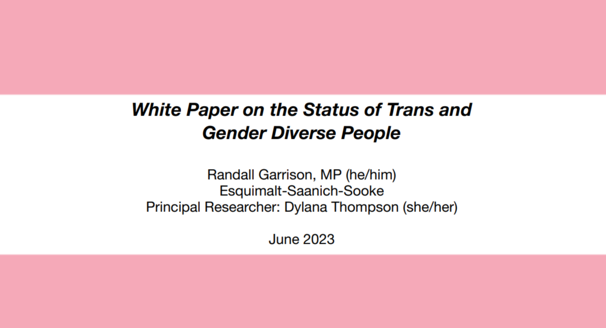 The Radical White Paper Currently Tabled in Ottawa You Need to Know About
