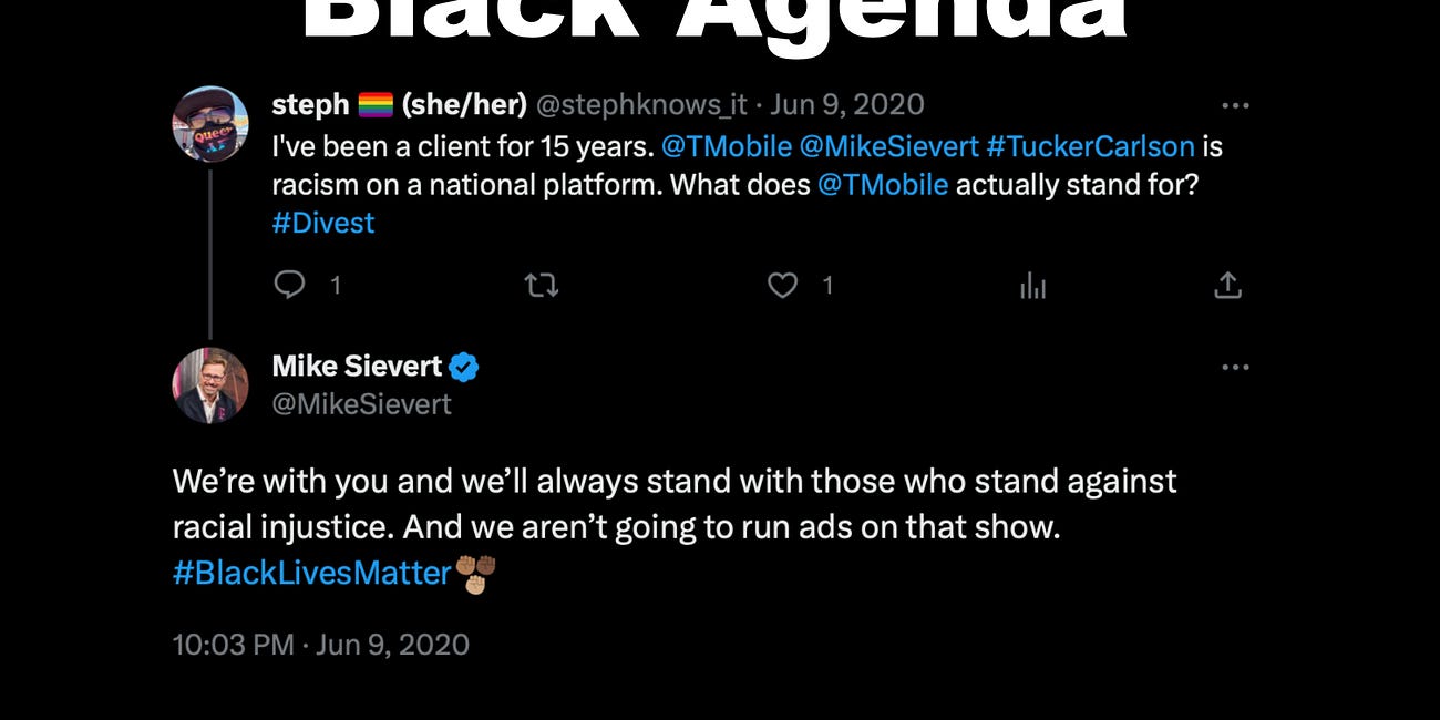 Unmasking T-Mobile's Black Agenda 