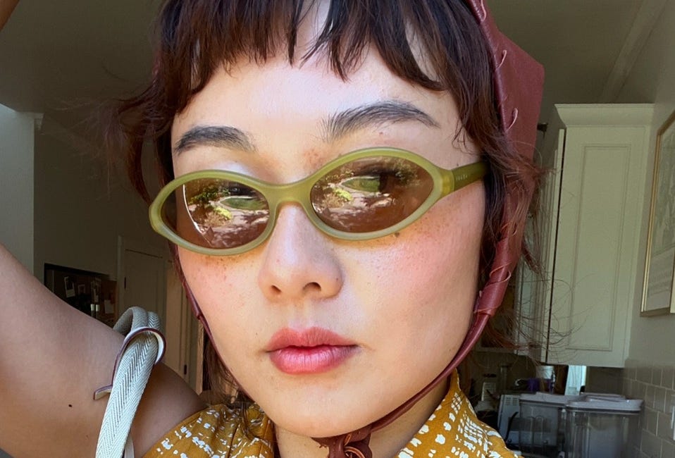 my secret to perfectly imperfect bangs 