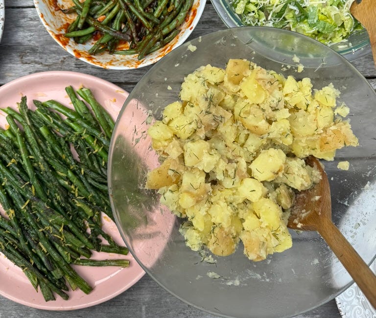 Dill-Forward Potato Salad