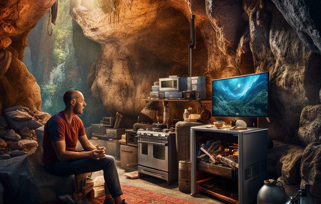 Online Business In A Cave…