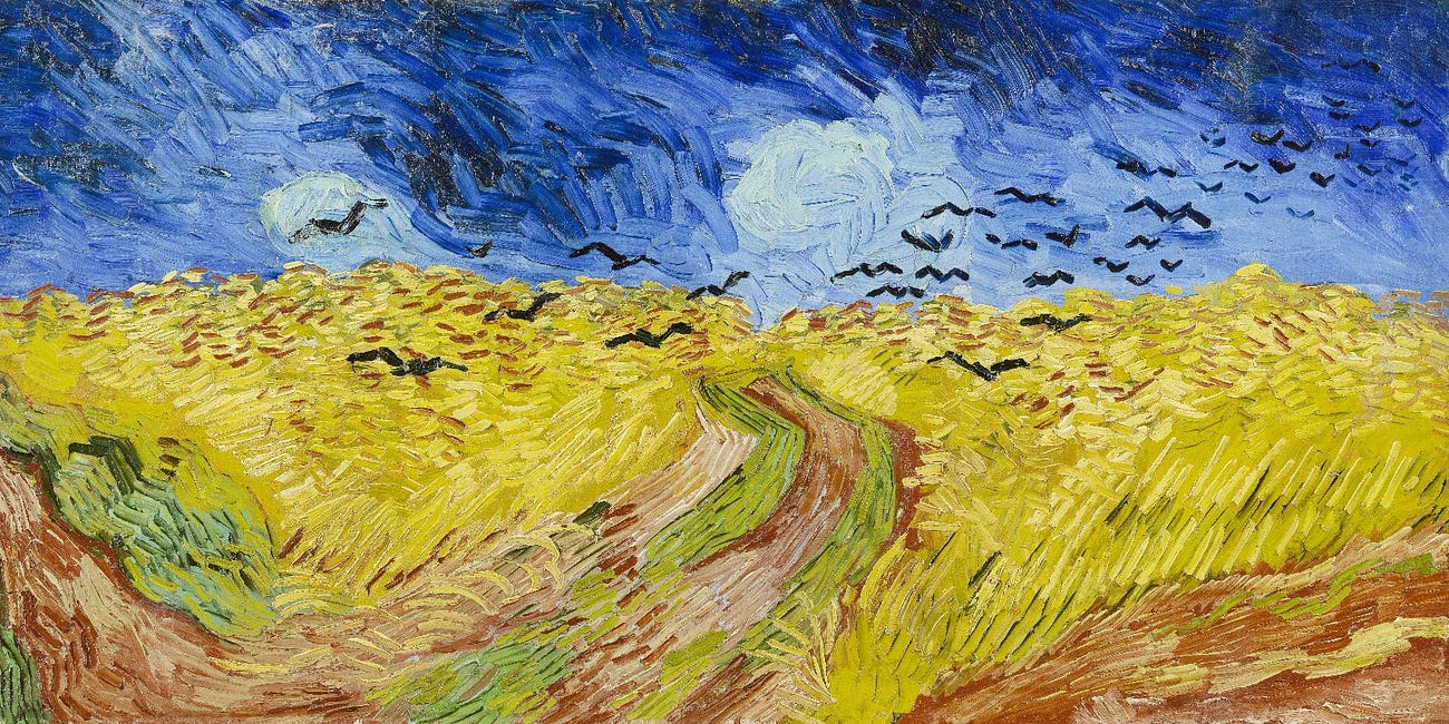 1000 Words: Van Gogh's "Wheatfield with Crows"