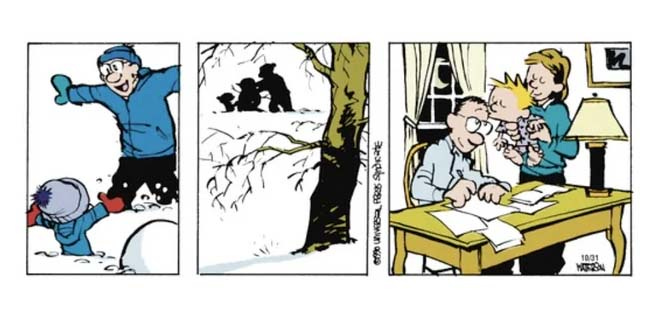 Calvin & Hobbes Sunday: Do you want to build a snowman?