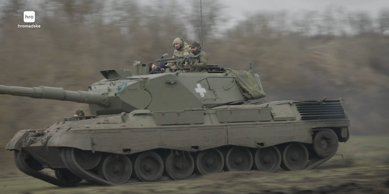 Where In the Hell Are Ukraine's Leopard 1A5 Tanks?