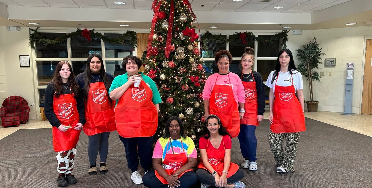 Pace Girls Spread Holiday Cheer Through Salvation Army Angel Tree Project