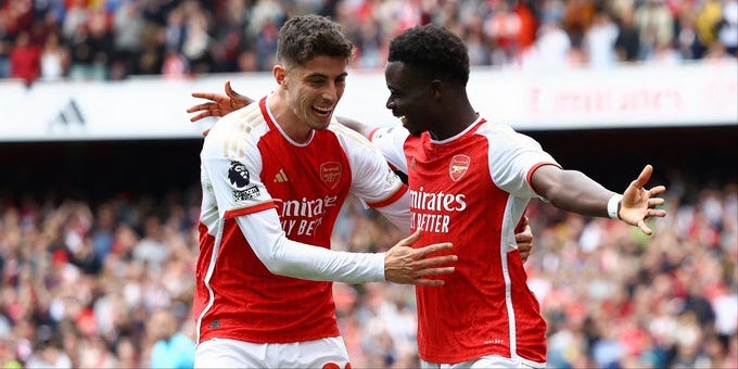 Arsenal's attacking depth is good but risky