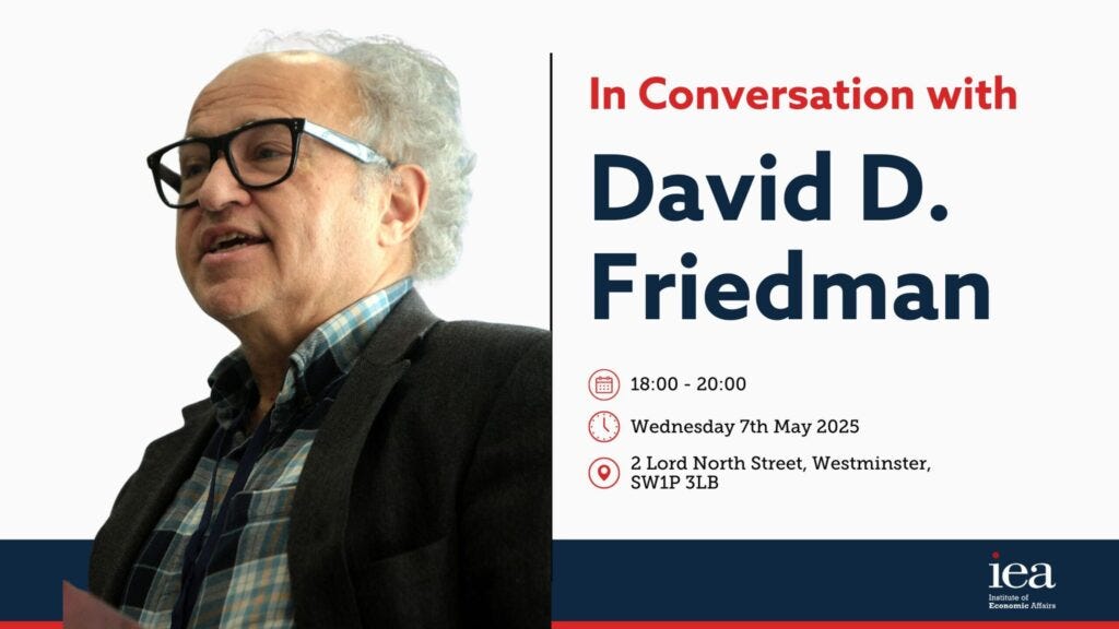 EVENT: In Conversation with David Friedman
