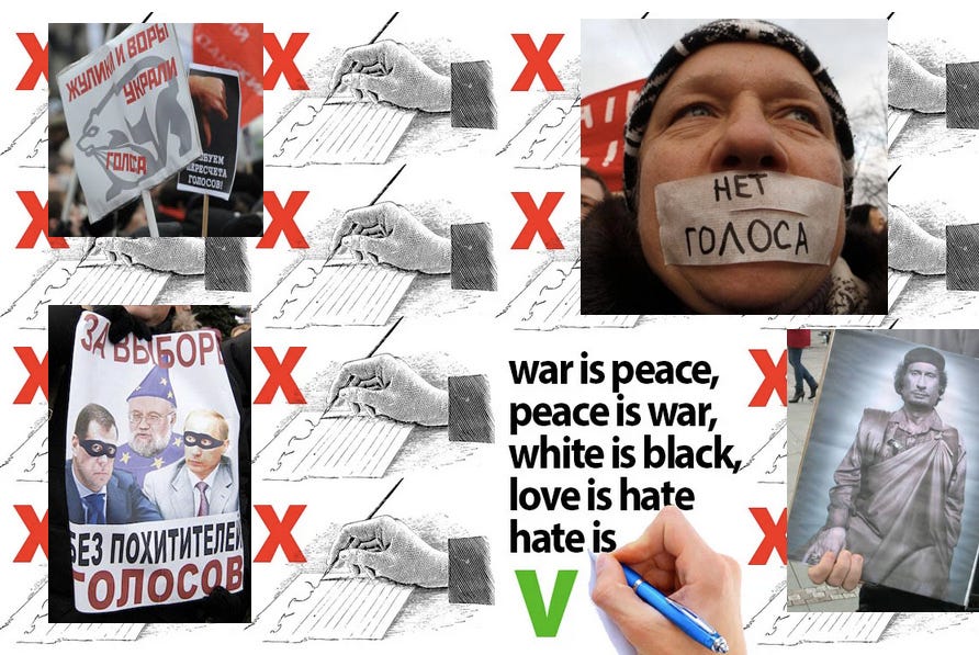 Kremlin vs. Opposition: Dicembre 2011 - Propaganda Statale contro gli attivisti della società civile