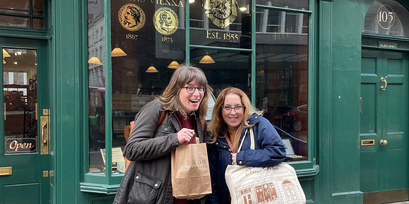 Trip to London with Helen C Stark 