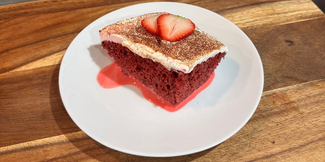 Red Velvet Tres Leches Cake Recipe