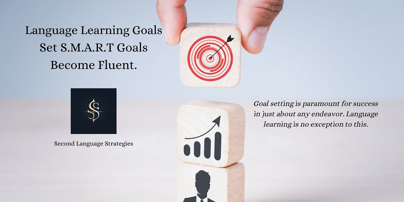 Language Learning Goals: Set SMART Goals - Become Fluent