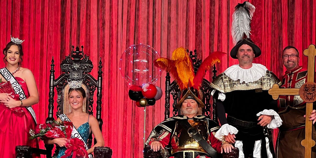 Hernando De Soto Historical Society Celebrates New Royal Family at Annual Ball 