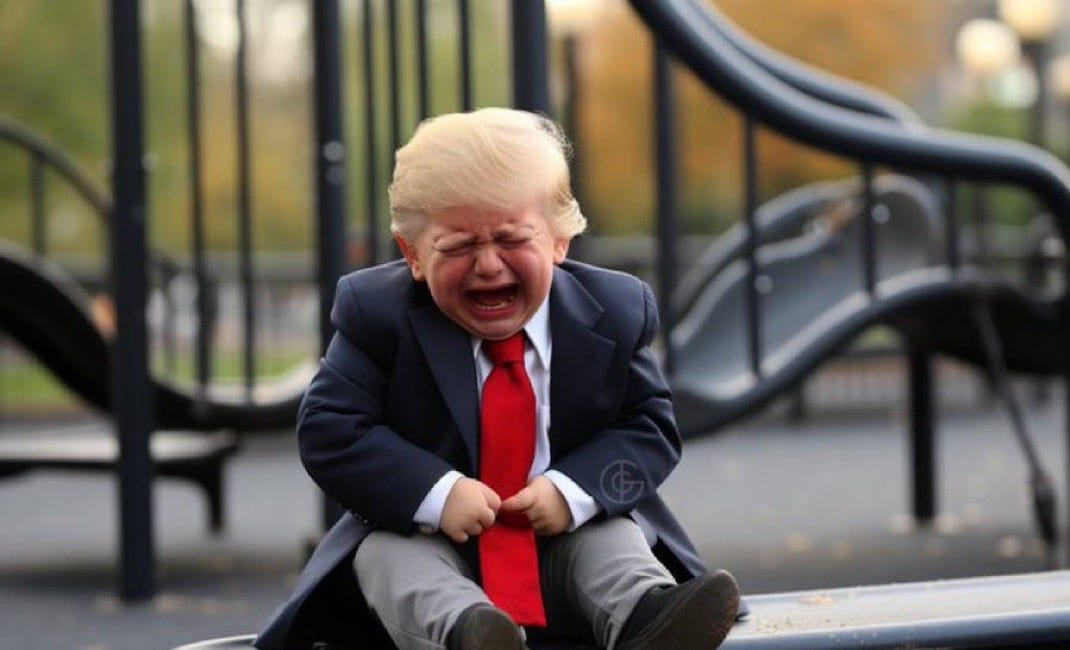 ‘Angry’ Trump’s Boring Bullshit