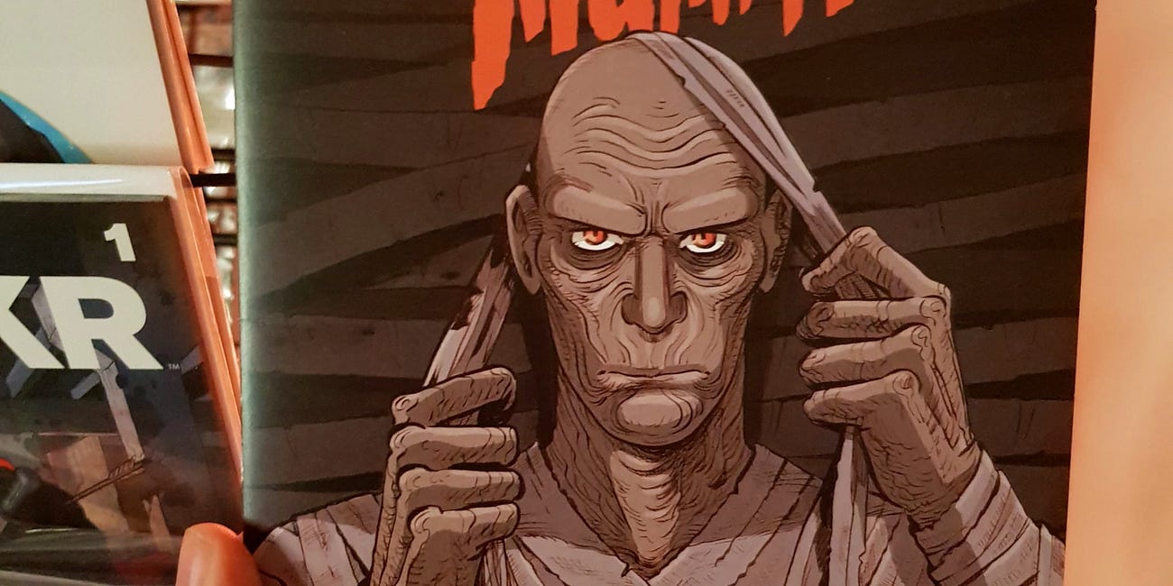The Mummy by Faith Erin Hicks - Comic Review