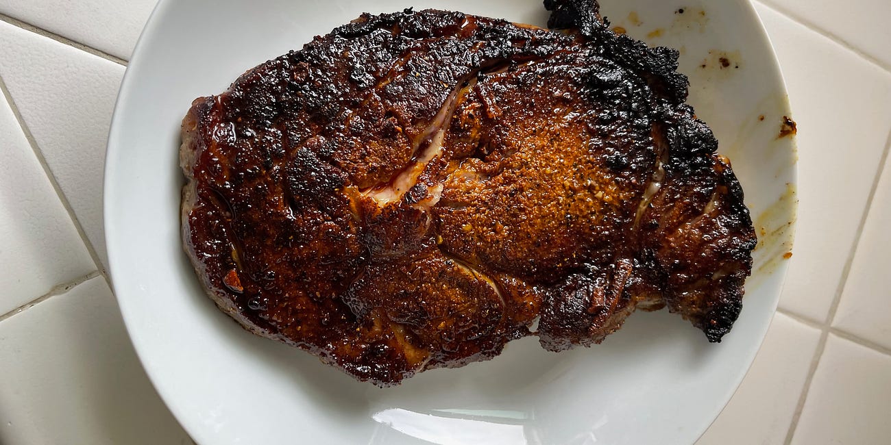 Steak, Baked Potato and the Sizzler Salad Bar...