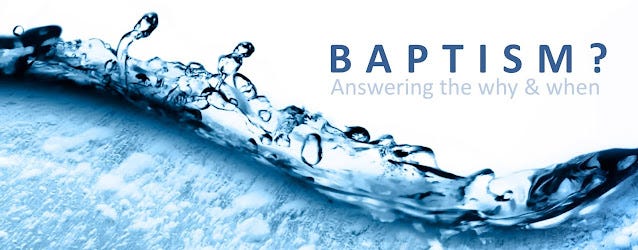 "Why is baptism important and what the benefits are of being baptized in Jesus Name?"
